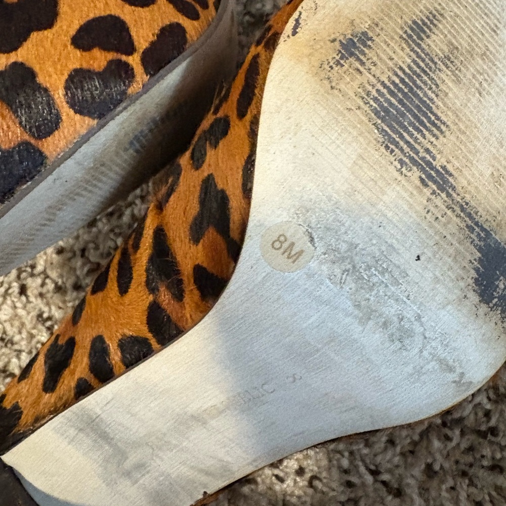 Banana Republic Animal Print Heels - Picture 5 of 8
